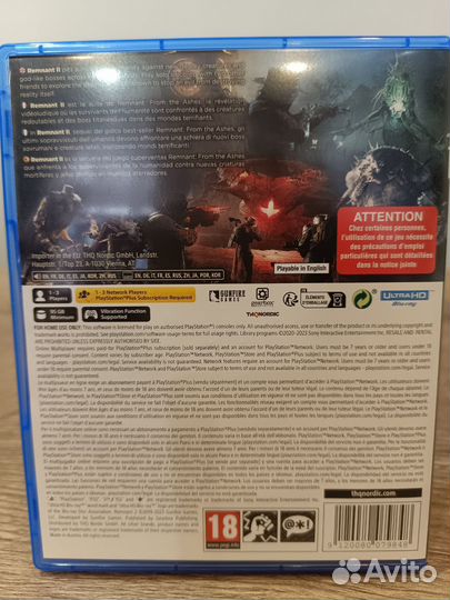 Remnant 2 ps5 диск