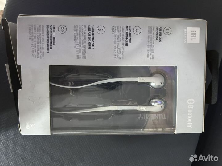 Беспроводные наушники jbl tune 205bt