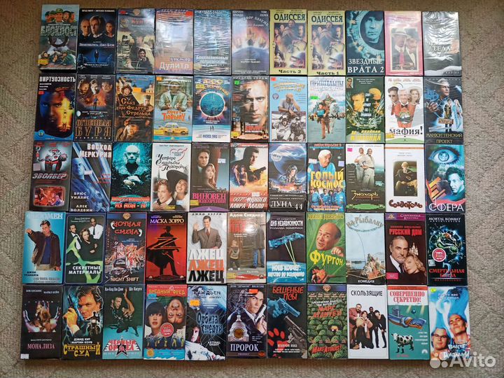 Коллекция видеокассет