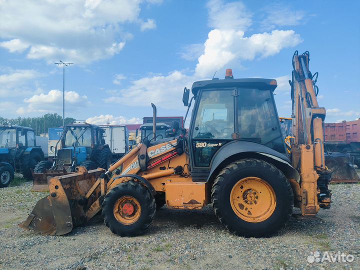 Экскаватор-погрузчик Case 580, 2008