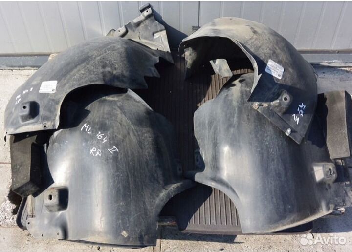 Подкрылки защиты Мерседес Мл w164