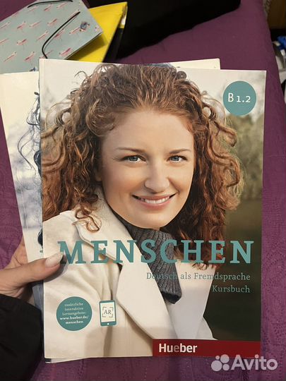 Menschen B1.2 комплект учебник и рабочая тетрадь