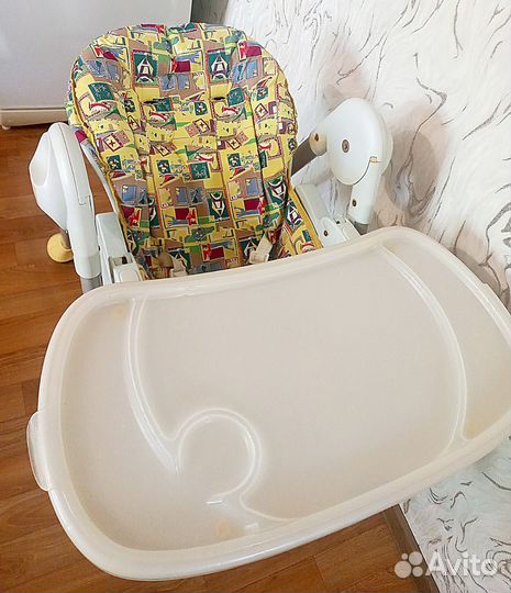 Стульчик для кормления chicco polly