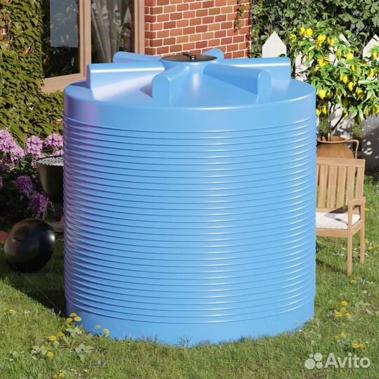 Емкость синяя