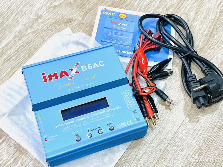 Зарядка Imax B6AC для lipo nimh аккумулятор Новая