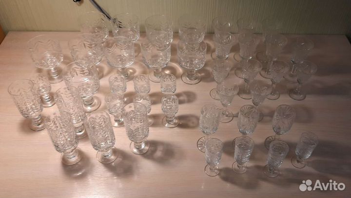 Наборы рюмок Зима и Паникановский