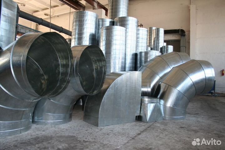 Производство воздуховодов из оцинкованной стали