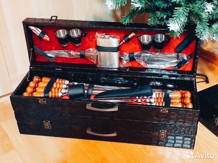 Подарочный набор с шампурами