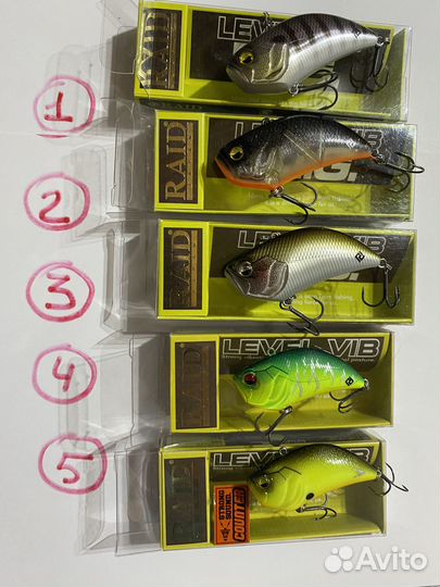 Воблеры/ратлины Raid,Jackall Оригиналы Япония