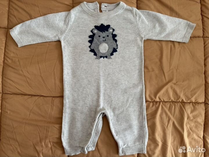 Детские бодики 3-6 мес Loomknit Zara H&M wai kiki