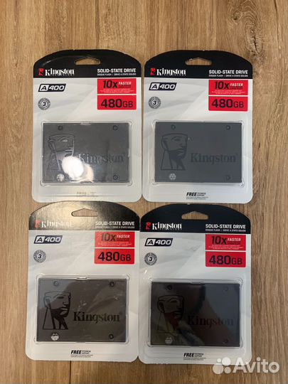 Новые SSD kingston a400 480gb SATA