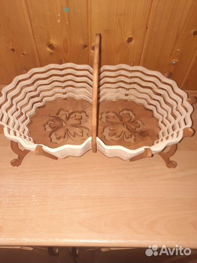 Корзиночки из дерева