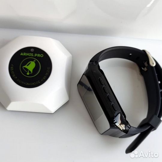 Беспроводная система/кнопка вызова официанта часы