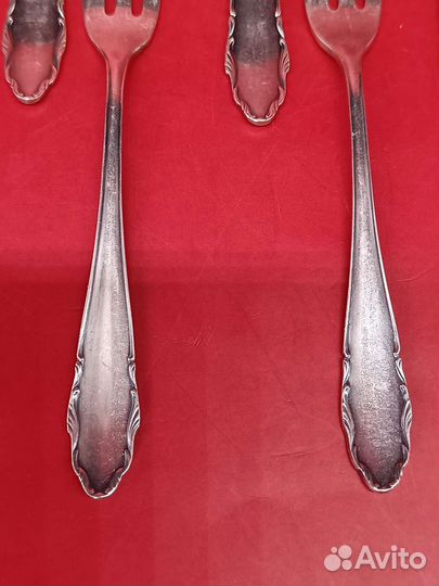 Набор антикварных десертных вилок. WMF. 1880-1886