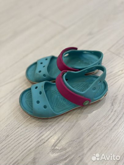 Crocs c10 сандалии для девочки