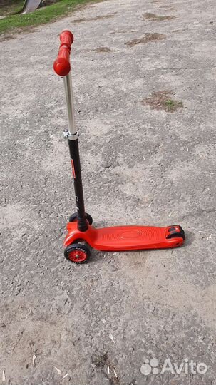 Самокат детский трехколесный бу