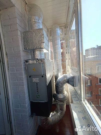 Монтаж систем вентиляции