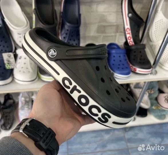 Шлепанцы мужские crocs