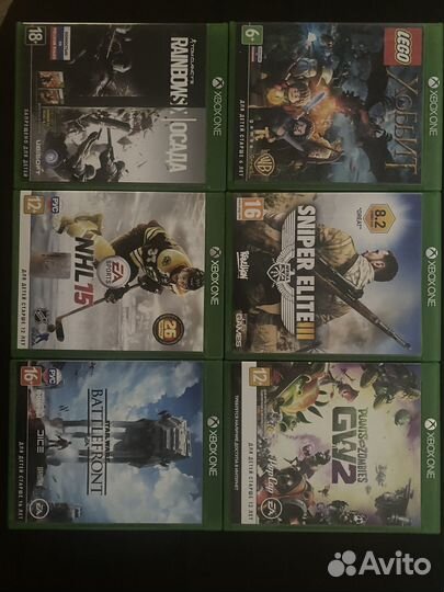 Диски на xbox One