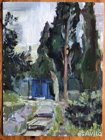 Картина маслом на холсте пейзаж