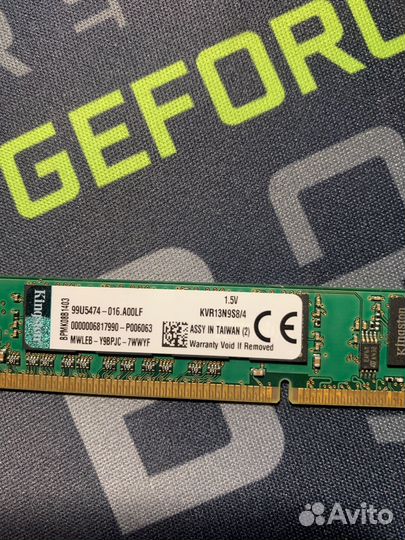 Оперативная память ddr3 4 gb kingston