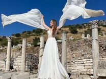 Платье свадебное для фотосессии с крыльями