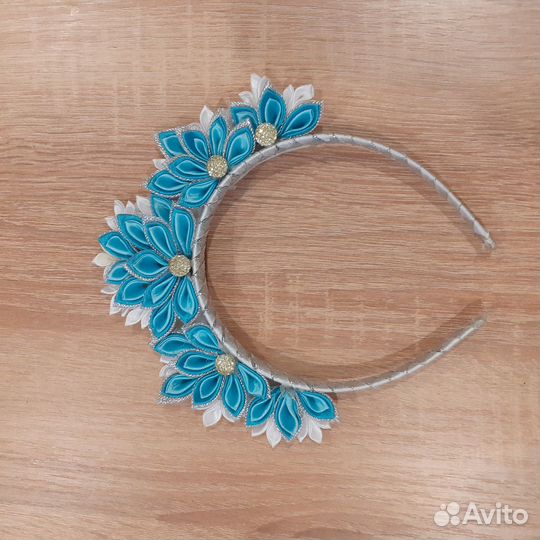 Ободок со снежинками