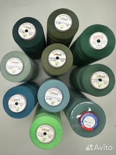 Нитки швейные