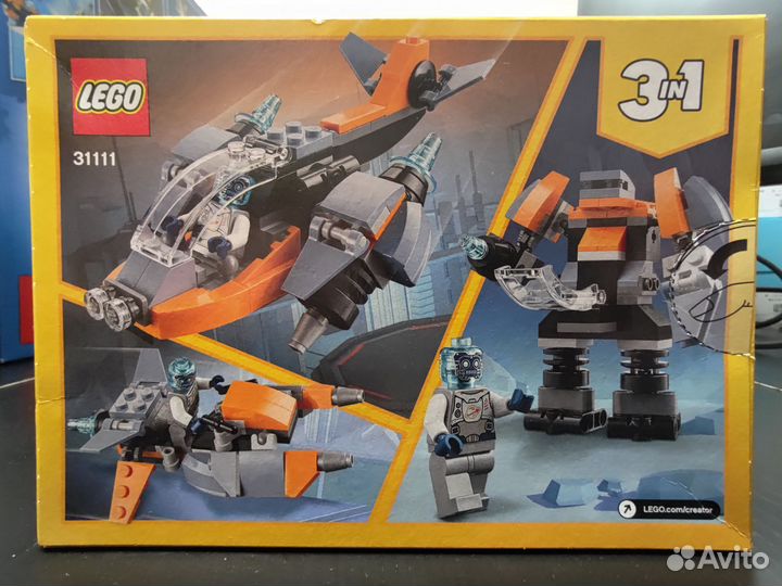 Lego Creator 31111 Кибердрон