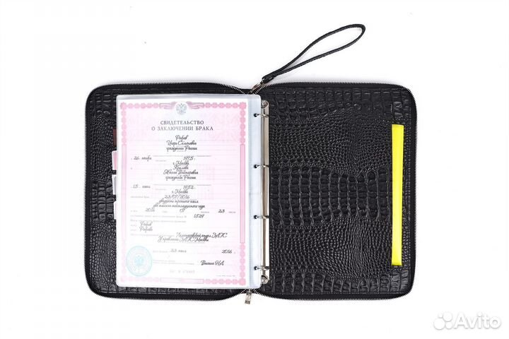 Папка для документов. Натуральная кожа