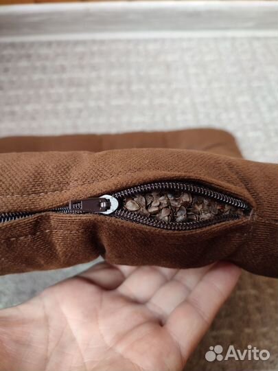 Подушка-сиденье из лузги гречки