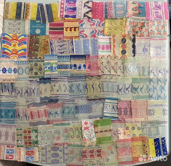 Коллекция фантиков от конфет 662 шт