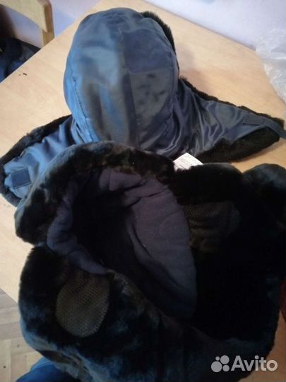 Шапка ушанка, новая, за 2штуки