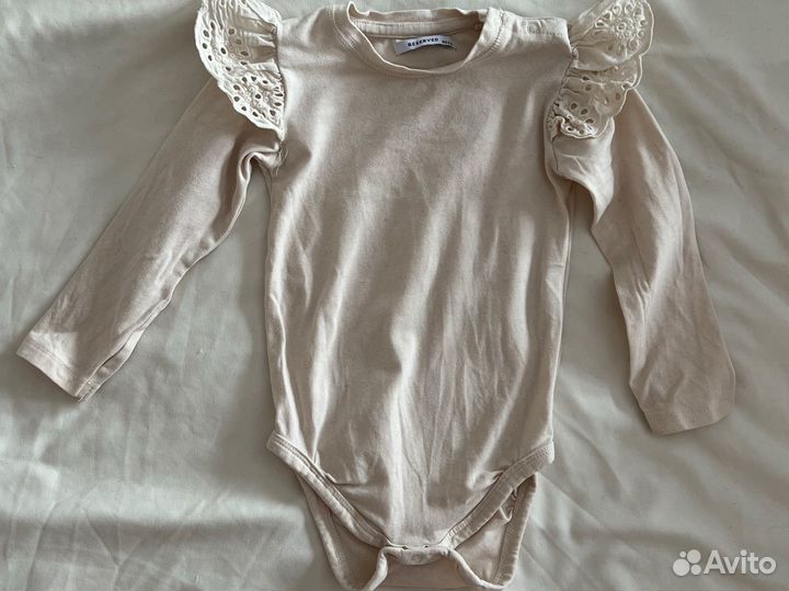 Боди нарядное для девочки 86