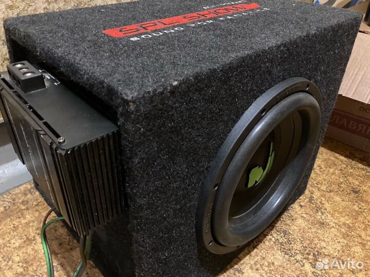 Сабвуфер и усилитель