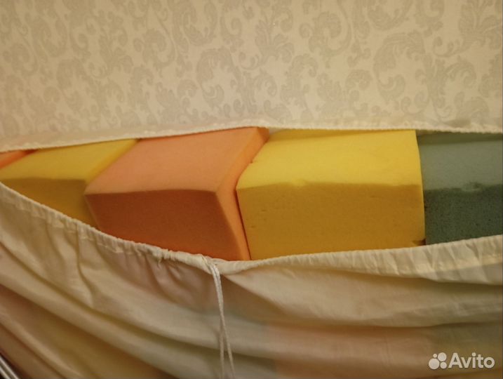 Поролоновые кубики