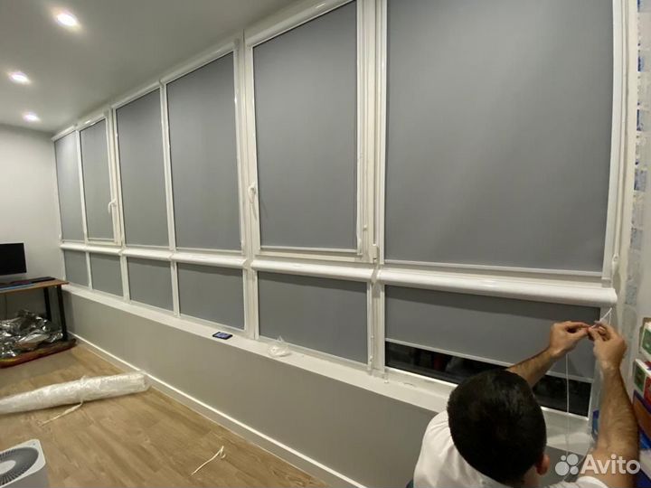 Жалюзи и рулонные шторы