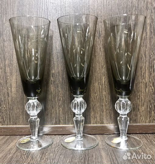Фужеры хрустальные СССР