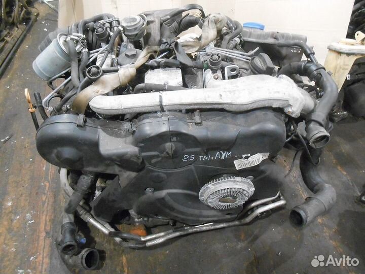 Двигатель 2.5тди AYM (155л.с) Ауди А6 С5