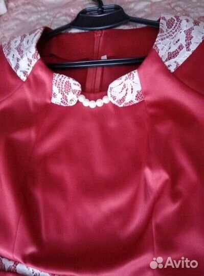 Праздничный новый костюм платье и жакет 50-52