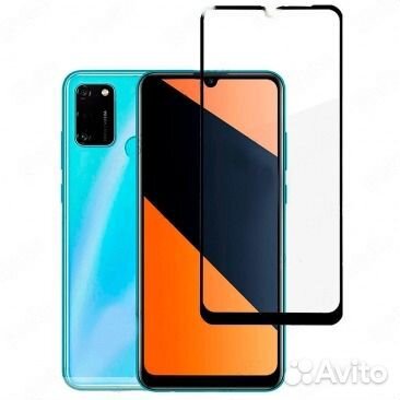 Защитное стекло 9D для Huawei Honor 9A/Play 9A/Hua