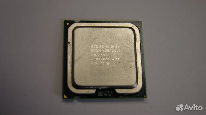 Intel Core 2 Duo 3.00GHZ/6M/1333 E8400, б/ (16643)