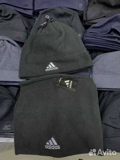 Комплект шапка и снуд