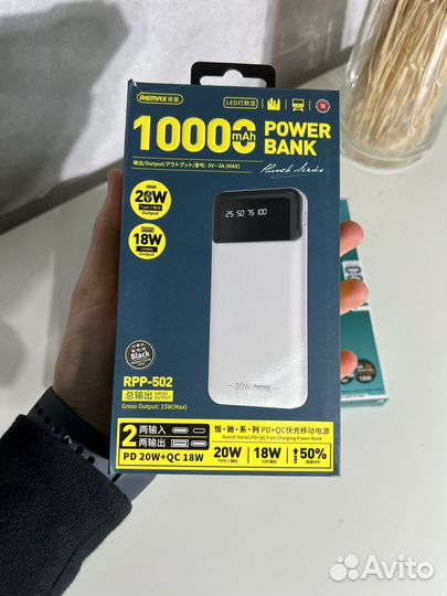 Повербанк remax 10000mah rpp-502/201/96