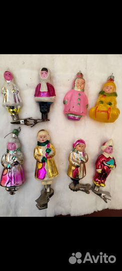 Елочные игрушки СССР