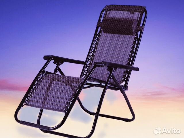 Туристическое кресло шезлонг с подголовником купить в Челябинске ...