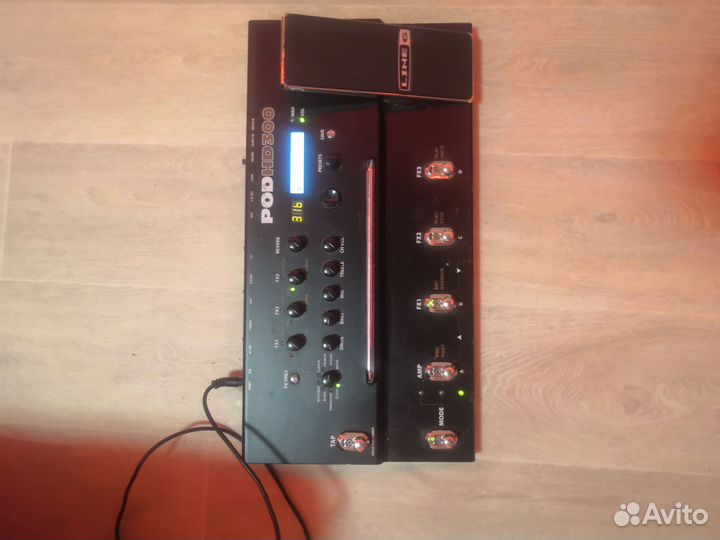 Гитарный процессор эффектов line 6 pod HD 300