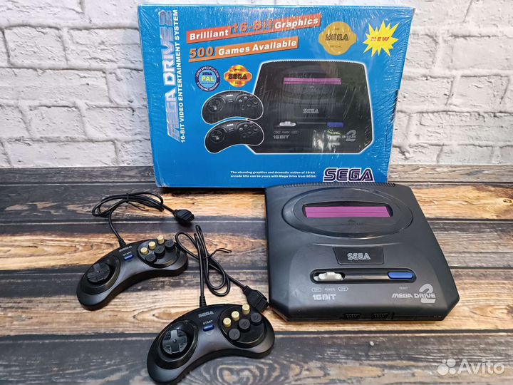 Приставка игровая Sega 16-Bit новая