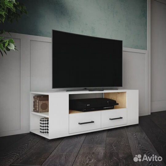 Тумба под тв белая