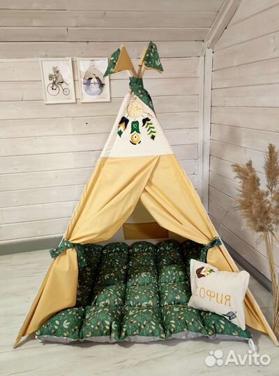 Вигвам - девочка индеец